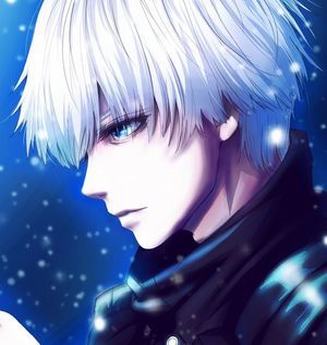 Ken kaneki de perfil